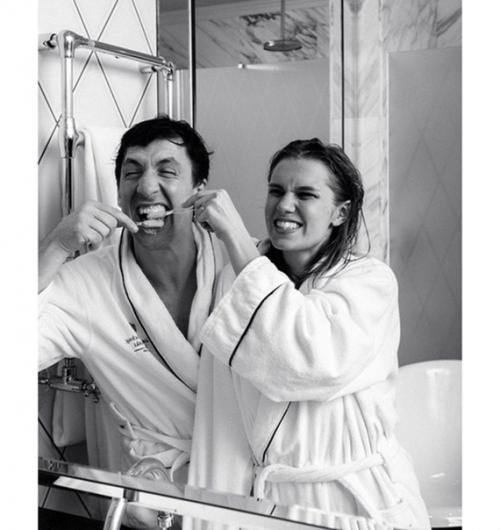 Несколько монохромных фото Дарьи Мельниковой и Артура смольянинова! 02