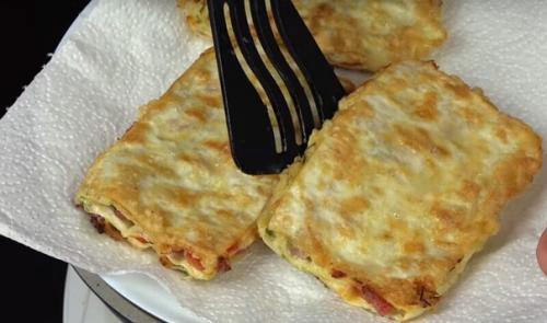 Вкусная закуска из лаваша. 04