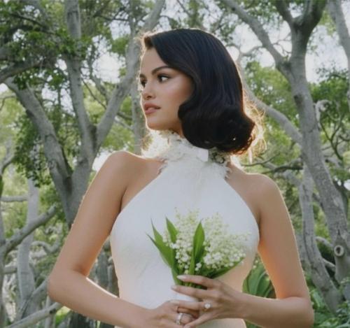 Самая счастливая невеста: селена Гомес на новых фото с церемонии её бракосочетания с Бенни Бланко. 05