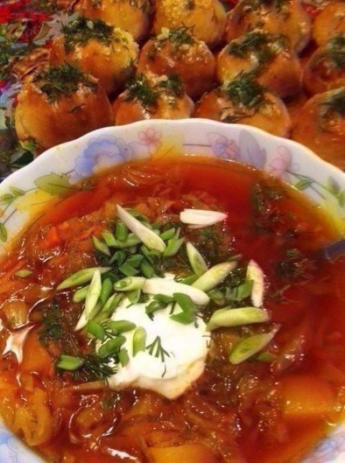 Вкуснейшие пампушки к украинскому борщу. 05 Вкуснейшие пампушки к украинскому борщу. 05