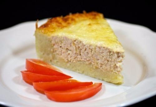 Картофельная запеканка с фаршем из индейки. Картофельная запеканка с фаршем из индейки.