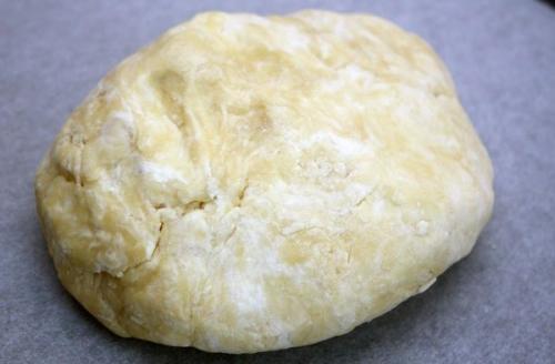 Вишневый пирог из творожного теста. 02