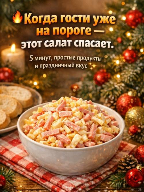 Гости уже раздеваются, а ты ещё думаешь, что поставить на стол? 
