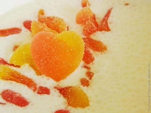 Торт - желе Нежность торт без выпечки. 05