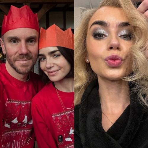 Лили коллинз впервые стала мамой! 01