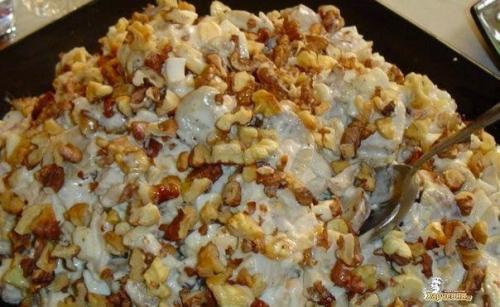 Салат Шерлок очень вкусный и нежный. Салат Шерлок очень вкусный и нежный.