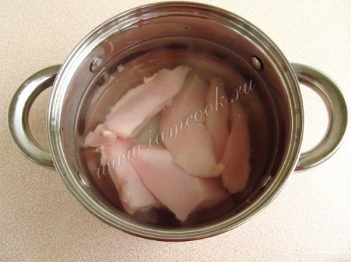 Английский куриный суп с плавленым сыром. 02 Английский куриный суп с плавленым сыром. 02