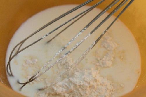 Нежный сметанник с персиками. 04 Нежный сметанник с персиками. 04