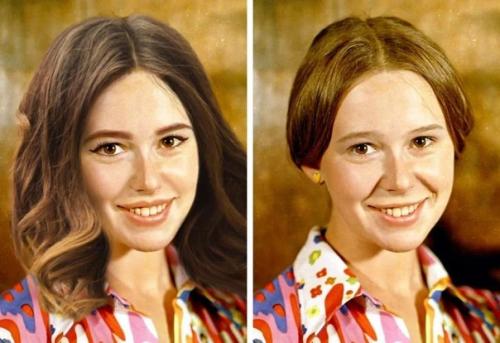 Как бы выглядели популярные советские актрисы в наши дни. 01