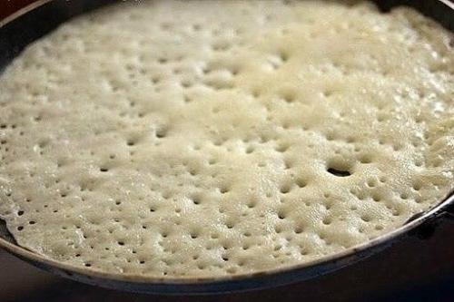 Тоненькие заварные блины на молоке. 02