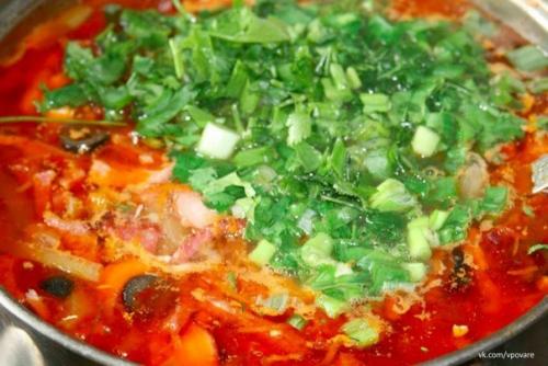 Солянка мясная сборная. 08