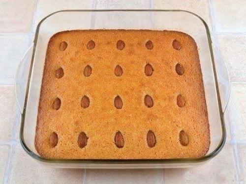 Басбуса - известная арабская сладость. 03 Басбуса - известная арабская сладость. 03