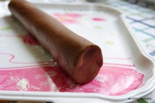 Шоколадное печенье с кокосовым кремом. 02