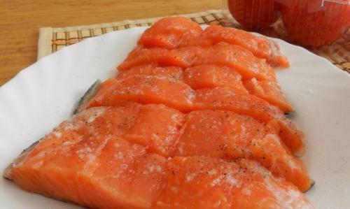 Запечённая сёмга с сыром. 01 Запечённая сёмга с сыром. 01