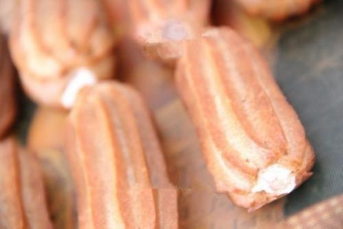 Шоколадные эклеры.  Ингредиенты: 07