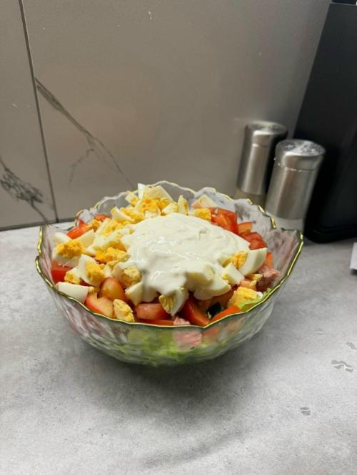 Самый вкусный ПП салатик. 05