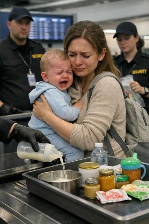 В аэропорту Иркутска у мамы изъяли всё питание для малыша - ребёнок почти семь часов провёл в полёте без привычной еды. 02