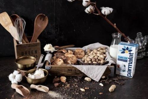 Шоколадно - ореховое парфе.