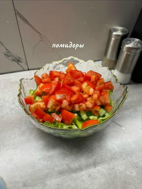 Самый вкусный ПП салатик. 02