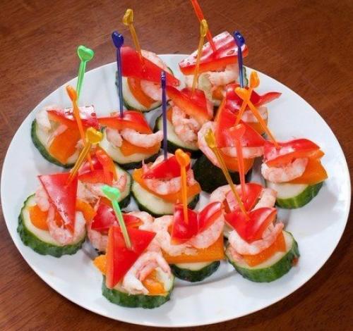 10 идей для канапе на шпажках. 02