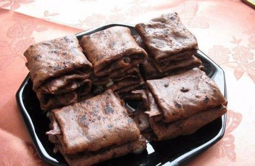 Шоколадные блинчики на молоке. 05 Шоколадные блинчики на молоке. 05