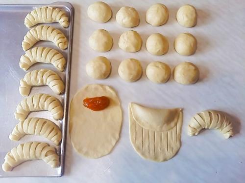 Рогалики с абрикосовым джемом. 03 Рогалики с абрикосовым джемом. 03