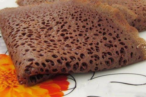 Шоколадные блинчики на молоке. 03 Шоколадные блинчики на молоке. 03