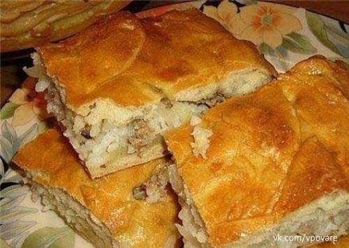 Подборка самых сытных пирогов.