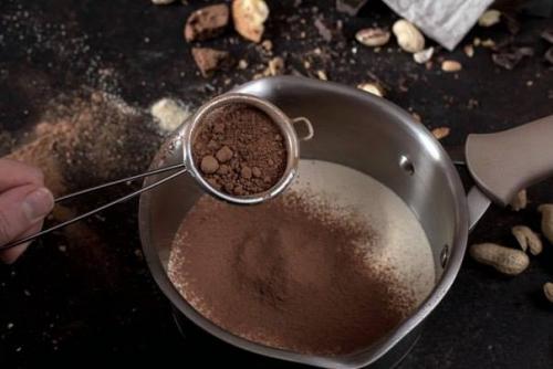 Шоколадно - ореховое парфе. 02