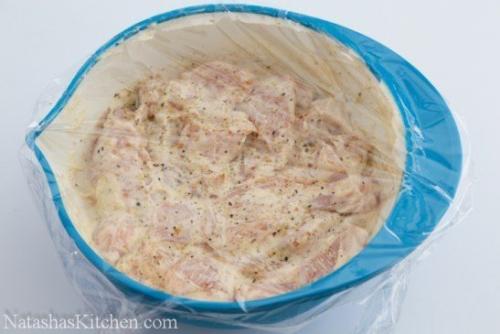 Панированные шашлычки из курицы. 03 Панированные шашлычки из курицы. 03