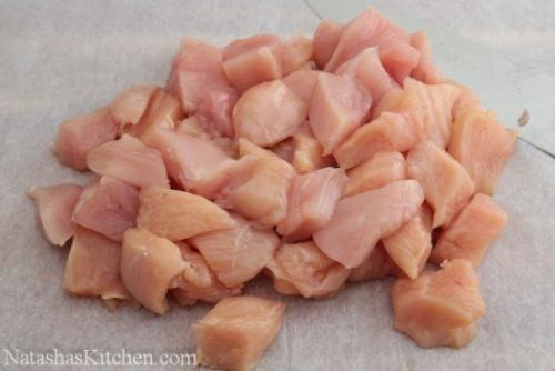 Панированные шашлычки из курицы. 01 Панированные шашлычки из курицы. 01