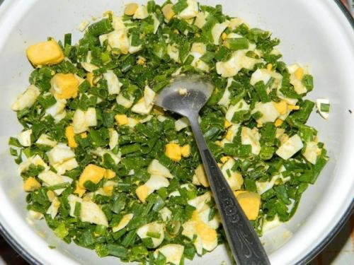 Пирог с яйцами и зеленым луком. 03 Пирог с яйцами и зеленым луком. 03