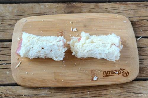 Сытные рулетики из хлеба. 03