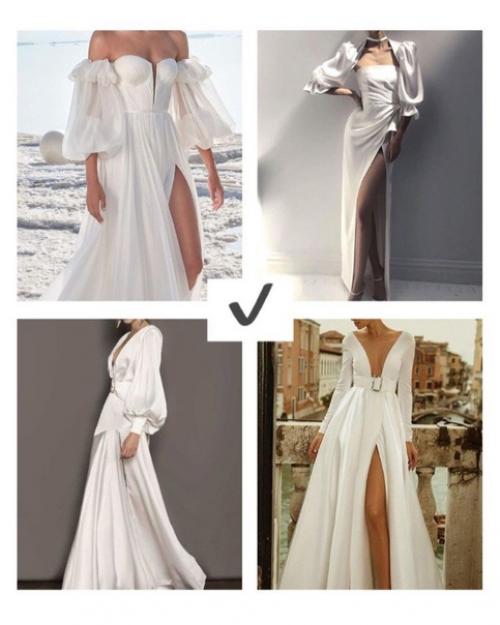 Какие свадебные платья в моде в этом году будут. 07