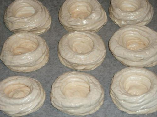 Белковые корзиночки с творожным кремом. 04 Белковые корзиночки с творожным кремом. 04