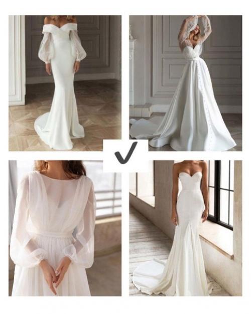 Какие свадебные платья в моде в этом году будут. 06