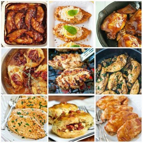10 вкусных идей, как приготовить куриную грудку! 10 вкусных идей, как приготовить куриную грудку!