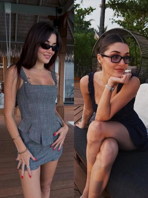 Прекрасная Ханде эрчел на новых фото во время её красивых приключений на Мальдивах. 02