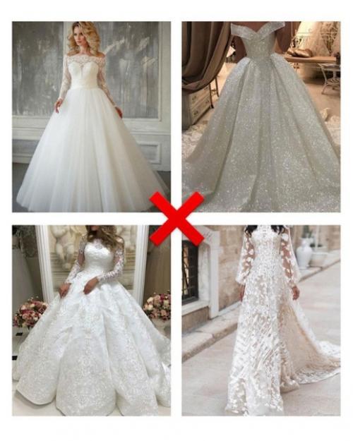 Какие свадебные платья в моде в этом году будут. 01