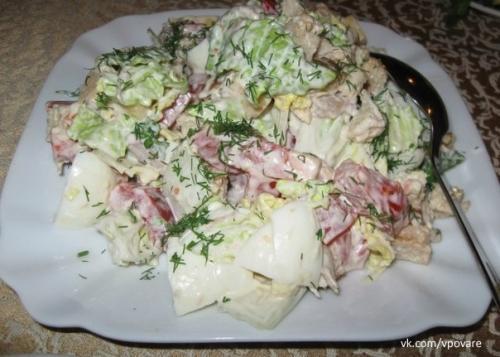 6 салатов с пекинской капустой. 01