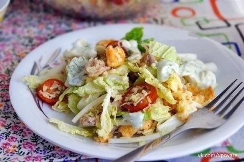 6 салатов с пекинской капустой. 02