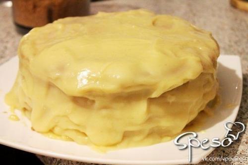 Самый быстрый и вкусный рецепт торта Наполеон. 06 Самый быстрый и вкусный рецепт торта Наполеон. 06