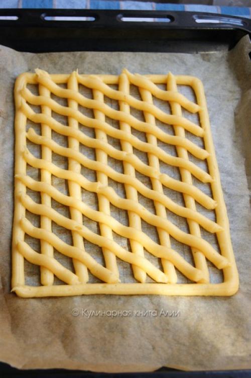 Торт Тропиканка.  Заварное тесто я по этому рецепту делала. 04