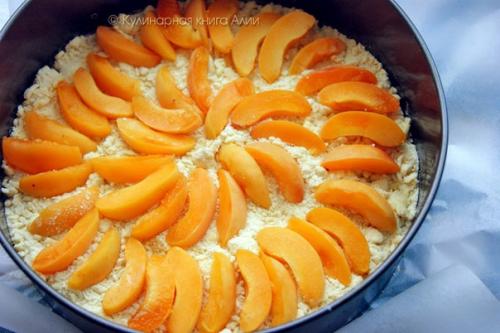 Пирог с абрикосами насыпной. 05 Пирог с абрикосами насыпной. 05