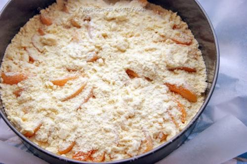 Пирог с абрикосами насыпной. 06 Пирог с абрикосами насыпной. 06