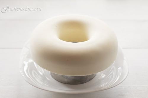 Муссовый торт Клубника - Ваниль - Базилик. 08 Муссовый торт Клубника - Ваниль - Базилик. 08