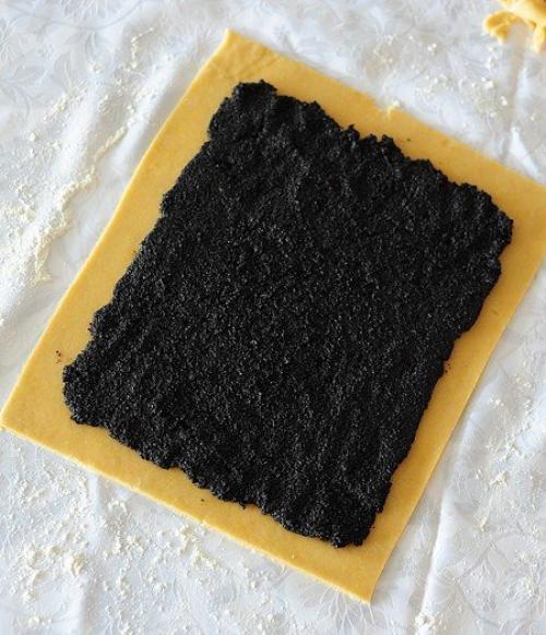 Рулет с маком и орехами. 04