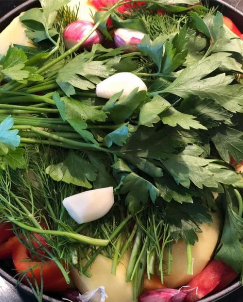 Басма - очень простое и очень вкусное сезонное блюдо. 07