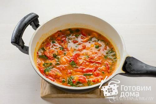 Спагетти с помидорами и Лапшой из цуккини. 05 Спагетти с помидорами и Лапшой из цуккини. 05