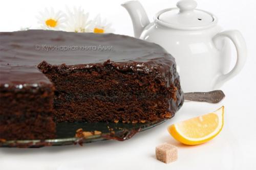 Торт Sacher самый похожий на оригинал рецепт! 01